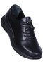 Missmama 007 Black Women's Genuine Leather Casual Shoes