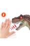 Valley T-Rex Dinosaur with Sound and Light - Brown - 2