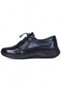 Missmama 007 Black Women's Genuine Leather Casual Shoes - 3