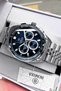 Multifunction Men Wristwatch Jubilee Steel Band Silver Color Waterproof Hme2070C3 - 2