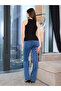 Cotton Corded Fabric Ribbed Knit Very Flexible Comfortable Halter Neck Wide Piped Knitted Tank Top Crop - Outer Wear - 7