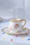 Violet 6-Person Coffee Cup Set - 100 ml - 2