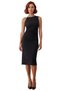 Stylish and Modern Bodycon Midi Dress for Women Asymmetrical Neckline Detail Sleeveless Design Quality - 3