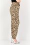Women Regular Fit Animal Print Straight Pants, Multicolor - 3