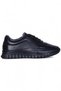 Ahude 3001 Black Women's Genuine Leather Casual Shoes - 2