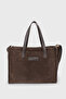 Women's Suede Shopper Bag