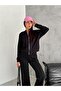 Women's Trend Modal Fabric College Collar Zippered Pocket Tracksuit Set - 6