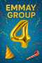 4 Year Old Number Foil Balloon (4) Gold 86cm 34”