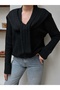 Shawl Detail Knitwear Cardigan - 3