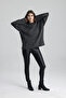 Salaş - Oversized Soft Crew Neck Knitwear Sweater - 6