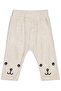 Teddy Bear Embroidered 6-18 Months Single Bottom Baby - Beige