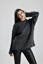 Salaş - Oversized Soft Crew Neck Knitwear Sweater - 8
