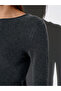 10840 Boat Neck Cashmere Blend Sweater-Smoked M. - 4