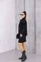 Genuine Suede Stretch Fabric Tasseled Blouse Skirt Set - 7