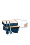 وعاء تغذية ذو طبقتين من فيلي مع شوكة وملعقة - إجمالي 900 مل (400 مل و500 مل) - 2