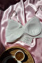 Lola White Laser Cut Bra - 2