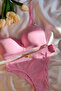Mayda Pink Underwire-Free Cotton Bra Set - 5