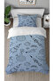 Space Planet Maras Patterned Digital Printed Special Design Single Children's Duvet Cover Set Without Sheets