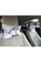 3 Piece Set Adyar Flag Logo Car Neck and Back Pillow, Car Neck Pillow, Baby Face Fabric - 4