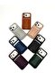 Magnetic Leather Stand Wallet Case for iPhone 17 ProMax – Kickstand Card Holder Protective Cover - 6