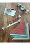 Baby, Unisex, Pacifier Strap, Scarf, Natural Wooden Comb and Goat Hair Brush 7-Piece Gift Set - 3