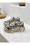 26K366 So, with the Logo Detail, 6cm Thick Sole Sneaker Sports Shoes for Women - 2