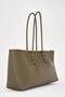 Women's Long Tote Bag Khaki - 5