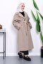 Mink Fur Trimmed Lined Cashmere Coat - 2