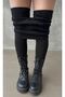 Women's Winter Black Plush Inside Magic Pantyhose Thermal t Shaping / Sculpting Stockings Tights - 5