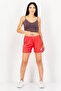 Women Sportswear Fit Training Shorts, Red - 3