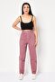 Women Regular Fit High Rise Solid Non Stretchable Jeans, Purple - 2