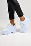 White Women's Casual Sneaker Shoes – Comfortable, Stylish and Modern High-Sole Sports Model - 4