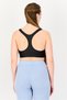 x Misbhv Women Non Padded Brand Logo Training Sports Bra, Black - 3