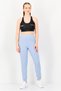 x Misbhv Women Non Padded Brand Logo Training Sports Bra, Black - 4