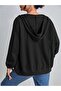 Women's Zipper Hooded Sweatshirt - 2