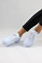 White Women's Casual Sneaker Shoes – Comfortable, Stylish and Modern High-Sole Sports Model - 6
