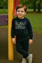 Boy's Winter Tracksuit Set Sweatshirt Bottom Cotton Three Thread Sh Fleece-Lined Casual 2-3-4-5-6 Years Old