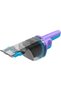 BLACK+DECKER Cordless Handheld Dustbuster Vacuum, 7.2V, 2.0Ah Battery, 16AW Suction, Flip-Up Brush, Crevice Tool, Pet Hair Brush, Storage Base, Lively Lavender/Breeze Blue - NVD220BP-GB