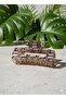 Large Women's Hair Clip with Light Marble Pattern 8.5 cm Barrette Clip Model Elegant Non-Tarnishing Hair Accessory - 3