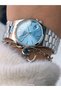 Lover Couple Watches, Silver Yellow Color, Steel Band, in Separate Boxes, with Bracelet Gift - 7