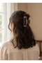 Large Women's Hair Clip with Light Marble Pattern 8.5 cm Barrette Clip Model Elegant Non-Tarnishing Hair Accessory - 3
