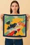 Vibrant Colorful Non-Slip Scarf – Modern Abstract Design, Stylish and Comfortable to Wear, Painted with Artist Pattern - 6