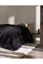 Corbeau Single Welsoft Plain Blanket - Anthracite - 3
