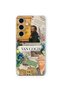 Samsung Galaxy A57 Compatible Van Gogh Collage Patterned Transparent Phone Case
