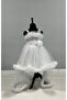 Children's Evening Dress with Ruffled Tail