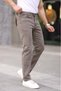 Lorda Gi̇yi̇m by Toni̇s Jns Men's Regular Pipe Leg Lik Stretch Fabric Dri̇gez Denim Fabric Washed Trousers - 2