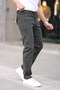 Haki̇ Men's Regular Pipe Leg L Stretch Fabric Rodri̇gez Denim Fabric Washed Trousers - 2