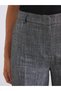Soulife Gray Loose Fit Wide Leg Women's Trousers - 3