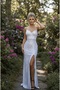 Trend Slit Velvet Pulpayet Dress