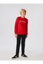 Lcw Kids Red Crew Neck Ataturk Signature Printed Boys Sweatshirt W5Al23Z4 - 2